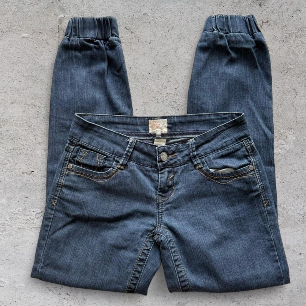 y2k arden b low rise cuffed jeans